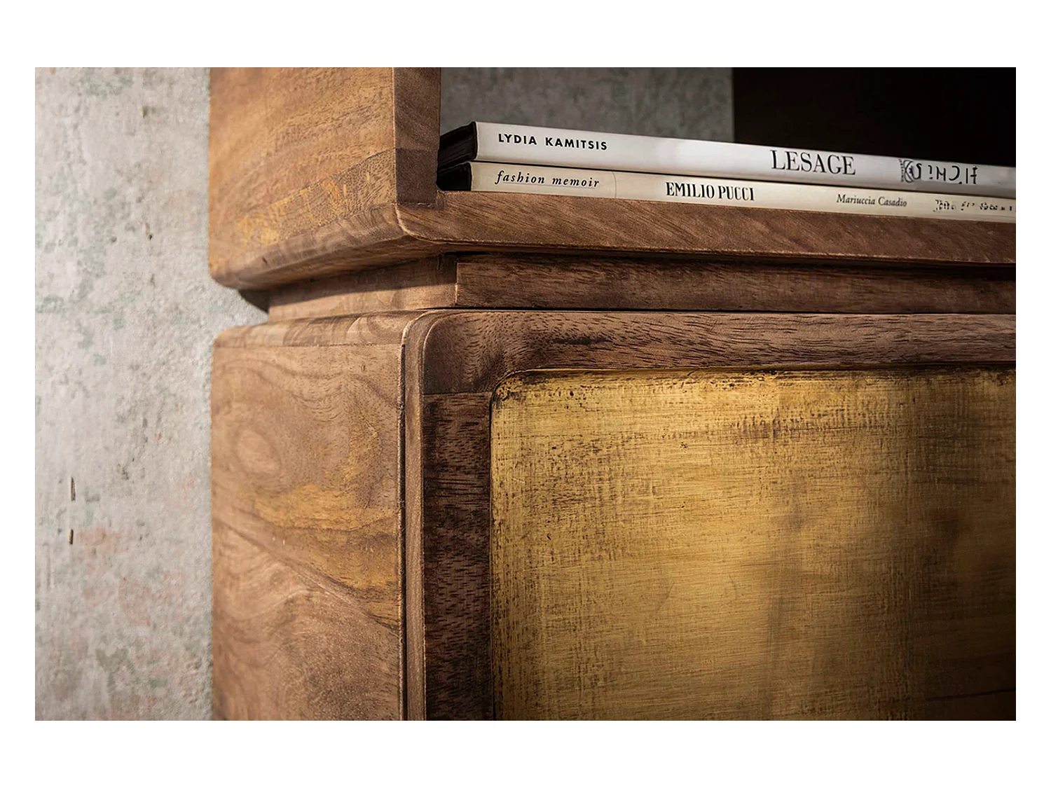 Table de nuit - Bois Bois - 30 x 30 cm - BRASY