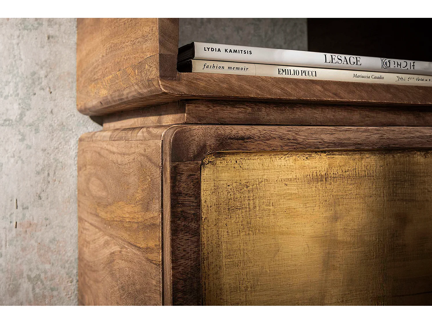 Nachttisch - Holz Holz - 30 x 30 cm - BRASY