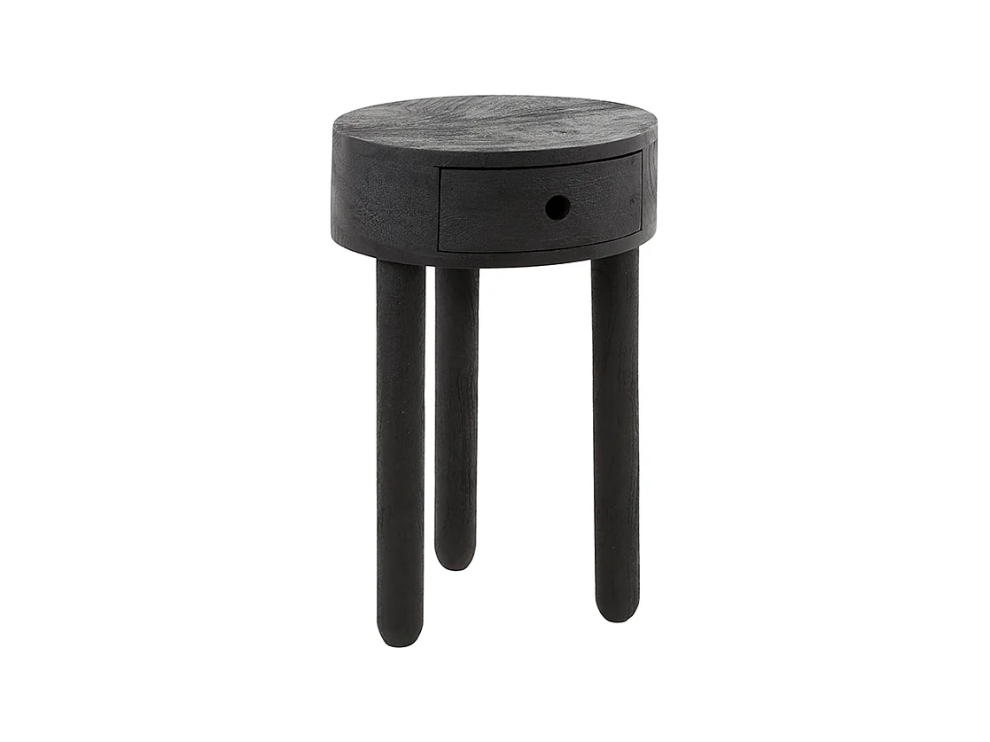 Table de nuit - Bois Bois - 35 x 35 cm - RIDA