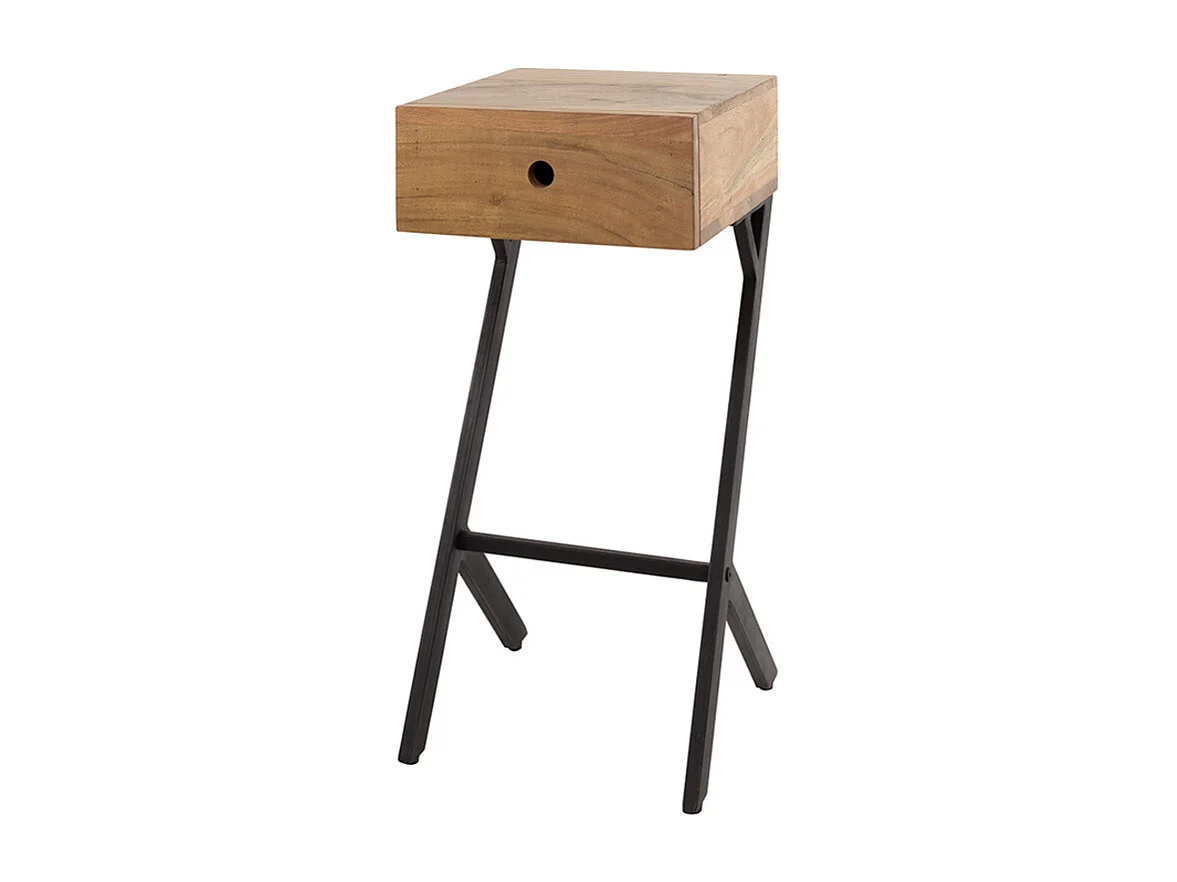 Table de nuit - Bois Bois - 30 x 30 cm - BURA