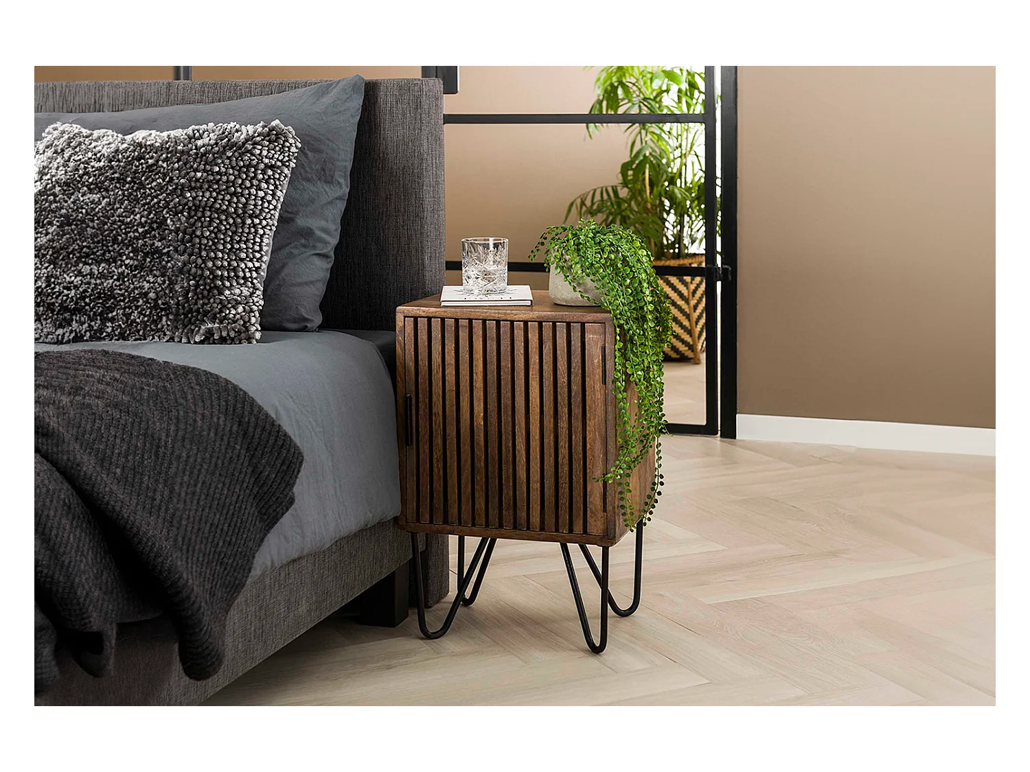 Set Table de nuit - Bois Bois - 30 x 40 cm - SWEAK