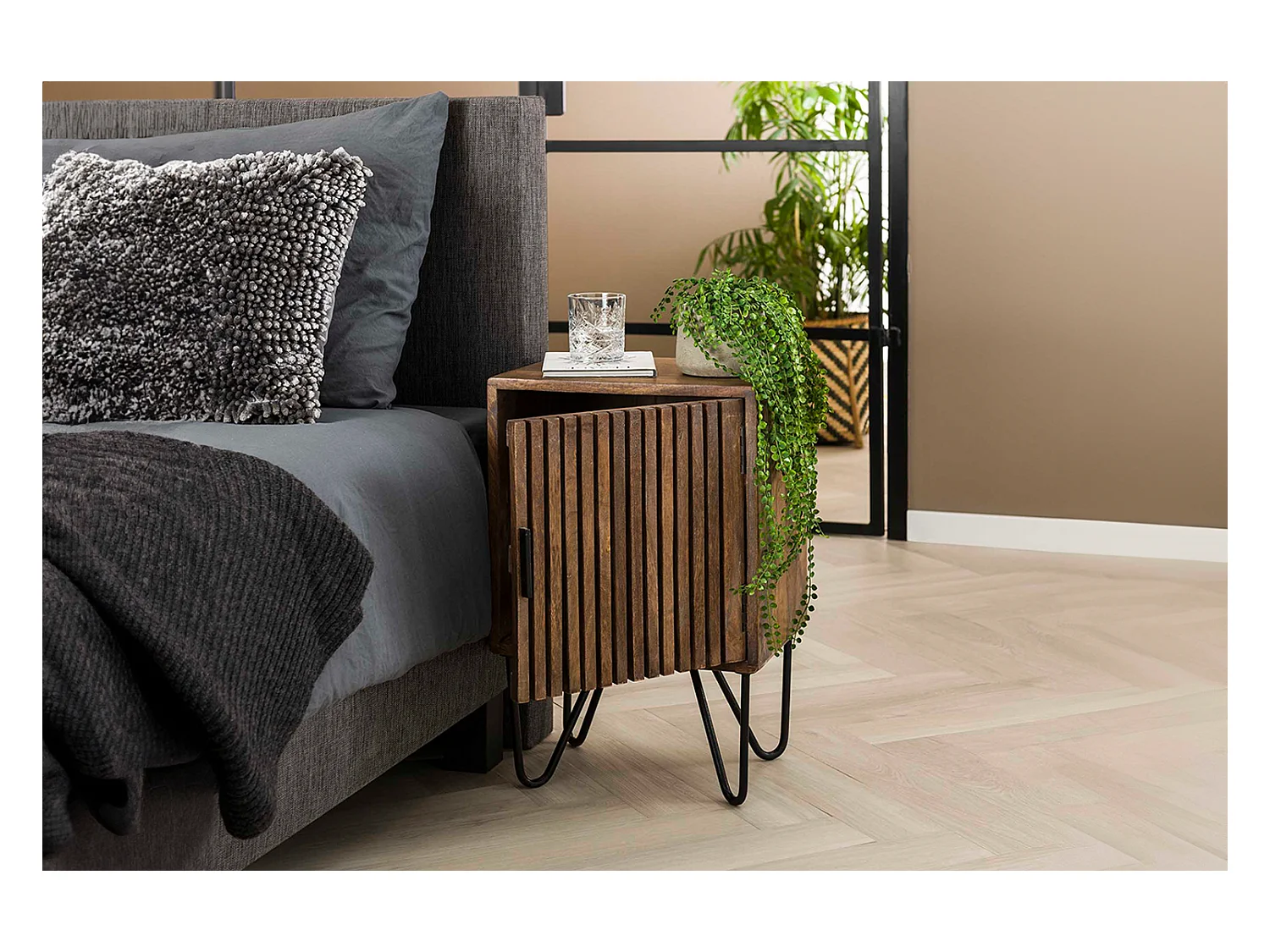 Set Table de nuit - Bois Bois - 30 x 40 cm - SWEAK