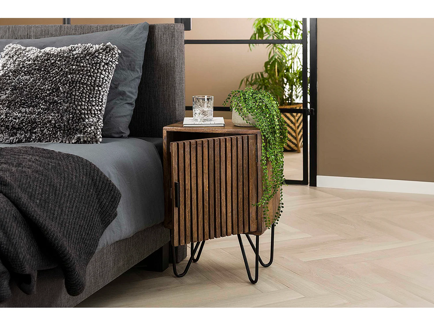 Set Table de nuit - Bois Bois - 30 x 40 cm - SWEAK