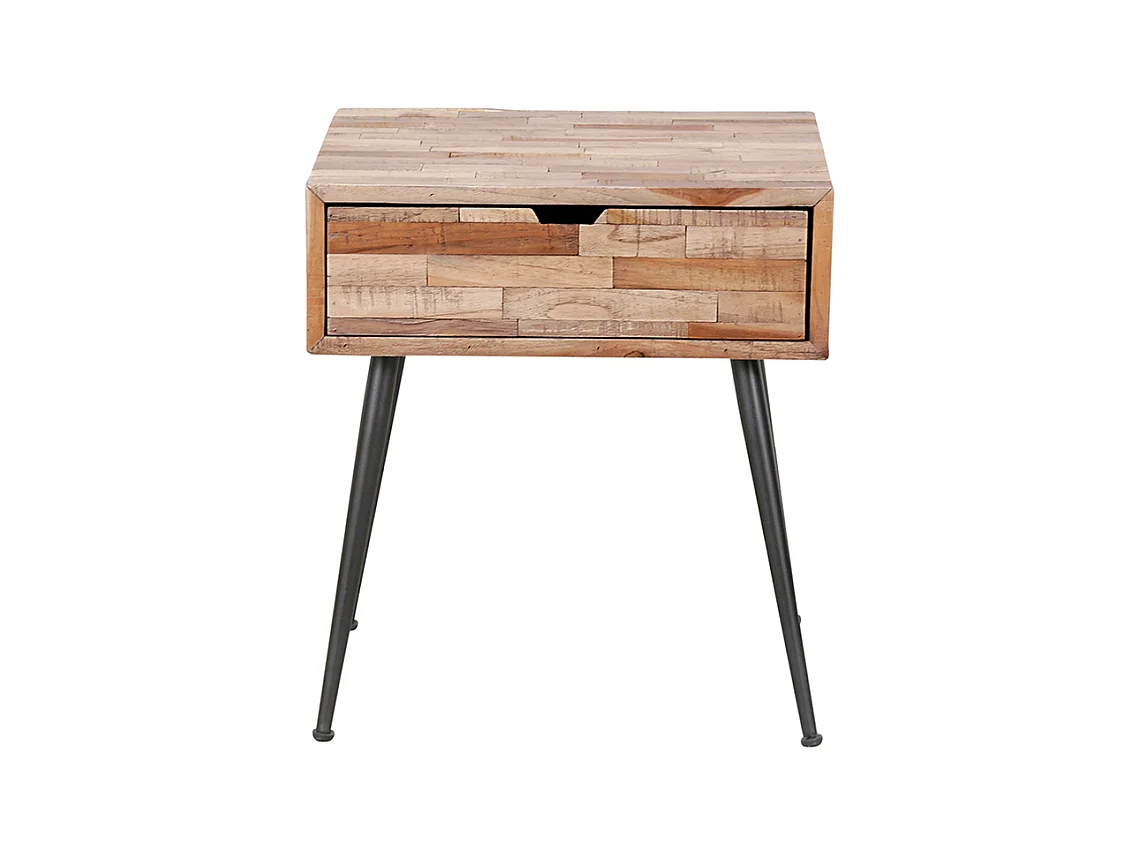 Table de nuit - Bois Bois - 35 x 45 cm - TICAR