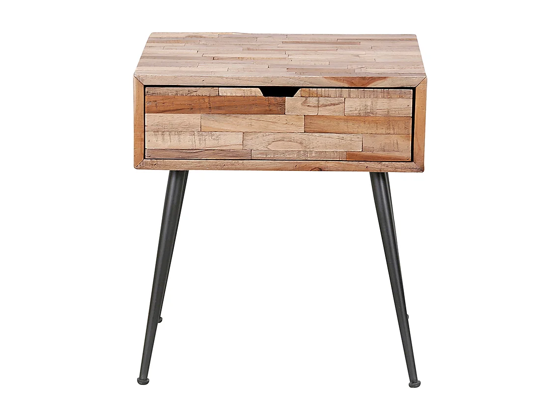 Table de nuit - Bois Bois - 35 x 45 cm - TICAR