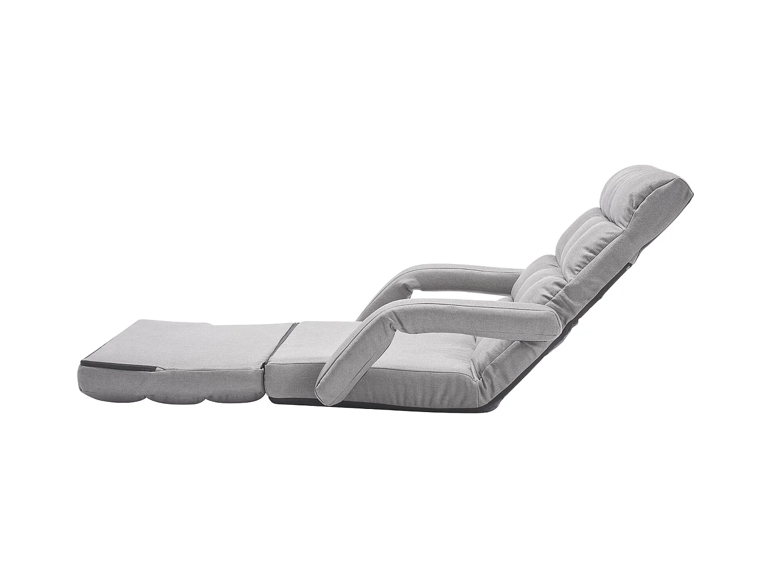 Sedia da Terra SucceBuy Sedia da Terra - 5 Posizioni Regolabili, Braccioli - Sedia da Gaming da Terra, Ideale come Divano Letto con Cuscino per lo Schienale