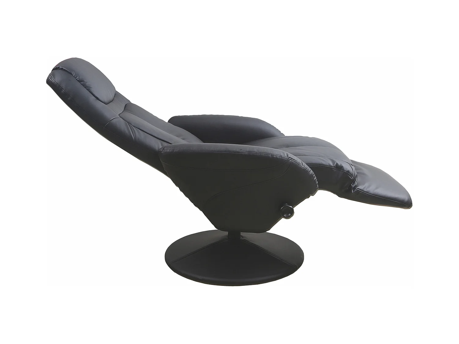 Fauteuil Optima Lux/Tissu/noire