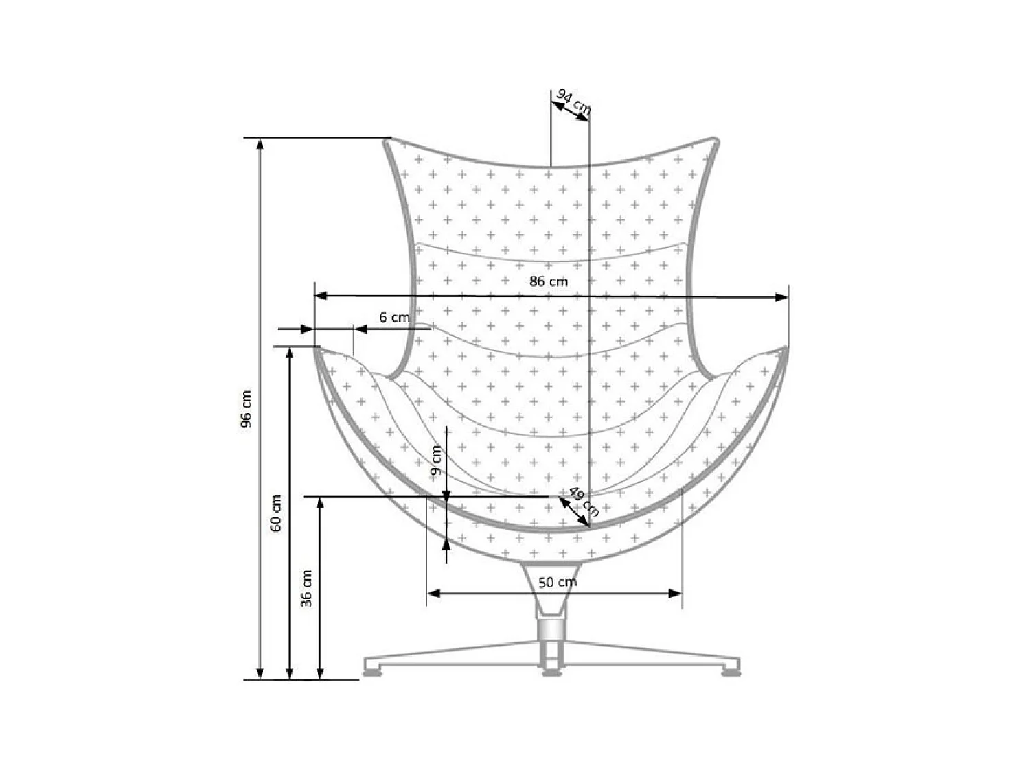Poltroncina Lux30/Tessuto/verde
