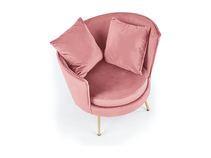 Relax Sessel Almond/Stoffbezug/Rosa