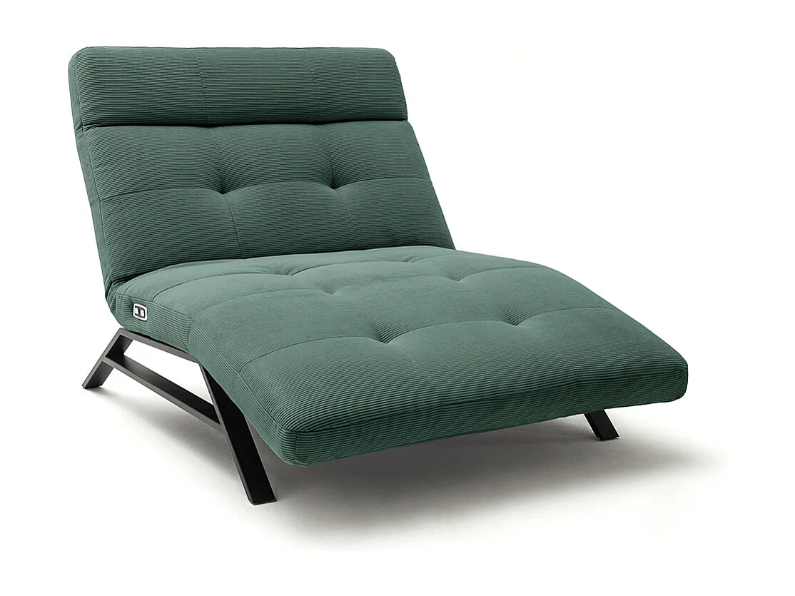 Chaise longue - verde esmeralda Pana - AMERIVA