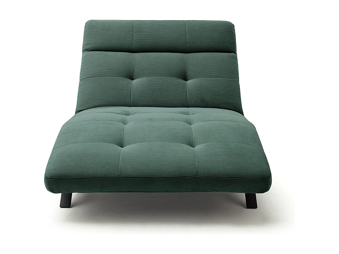 Chaise longue - verde esmeralda Pana - AMERIVA
