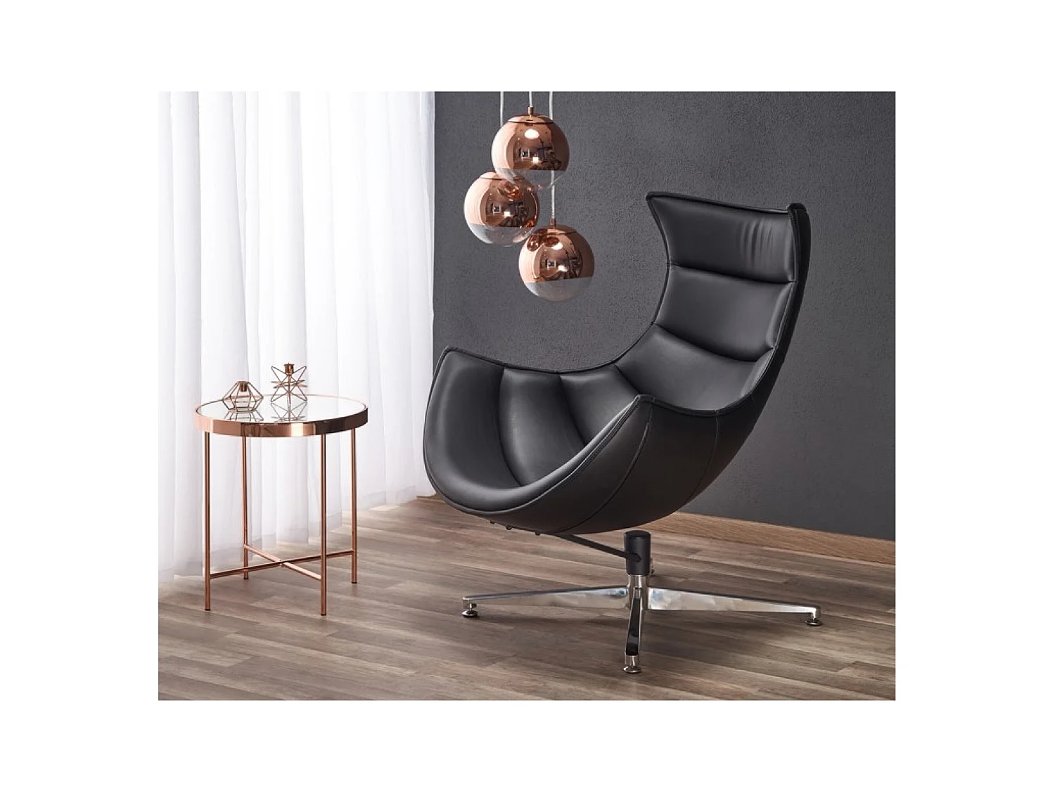 Relax Luxor/Kunstleder/Schwarz