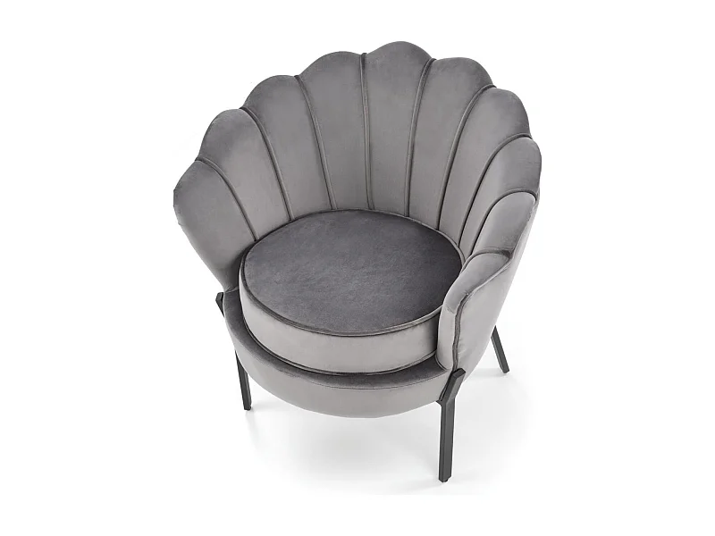 Relax Fauteuil Angelo/Tissu/grise