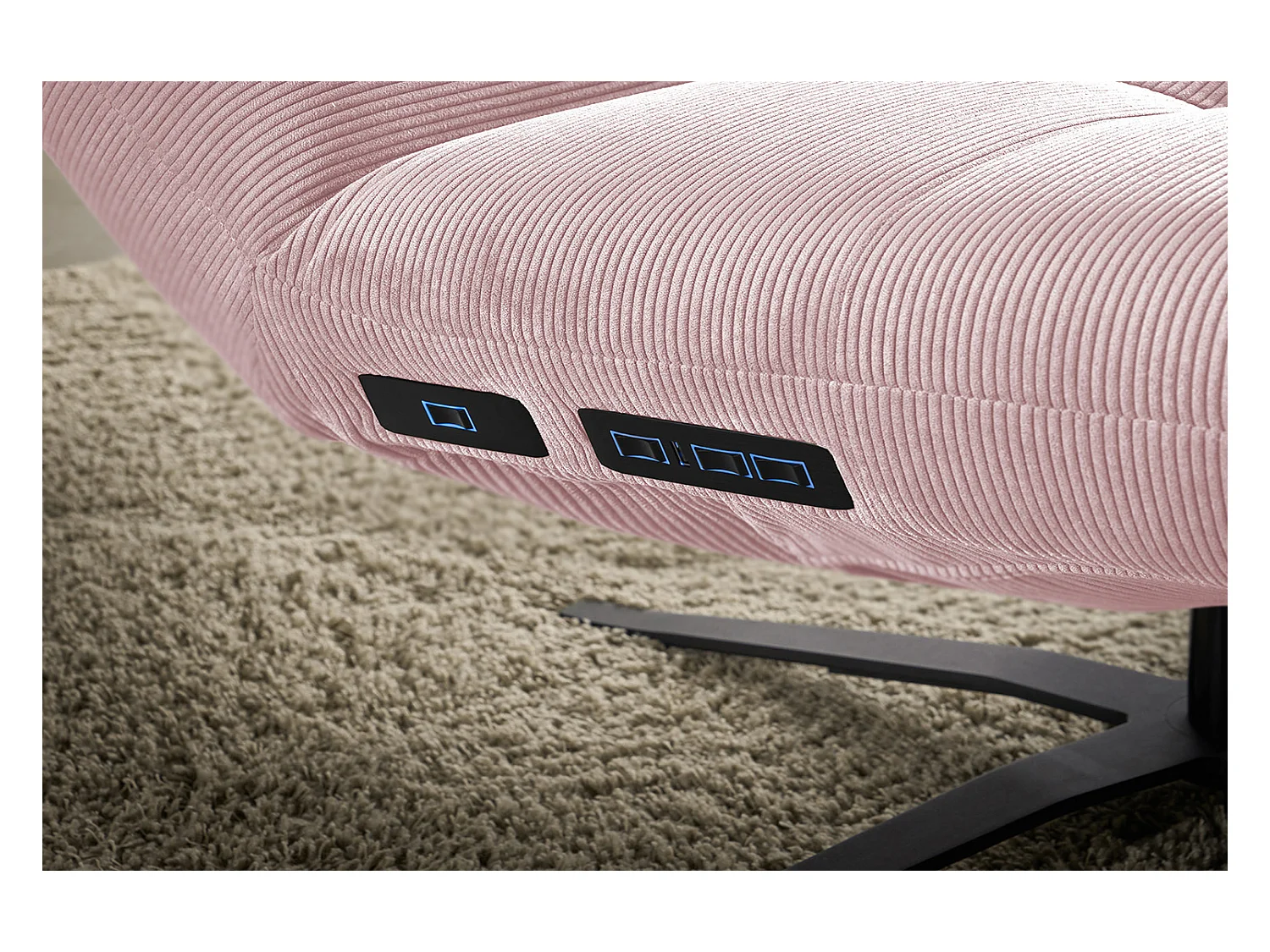 Chaise longue - Rosa Pana - LETICIA