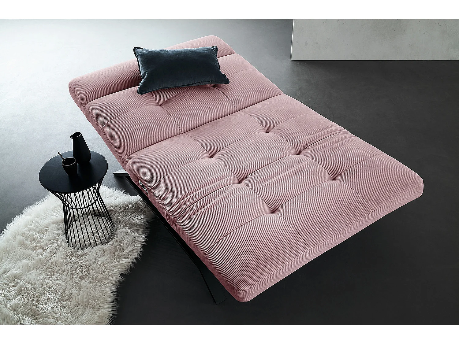 Relaxligstoel - Roze Koord - AMERIVA