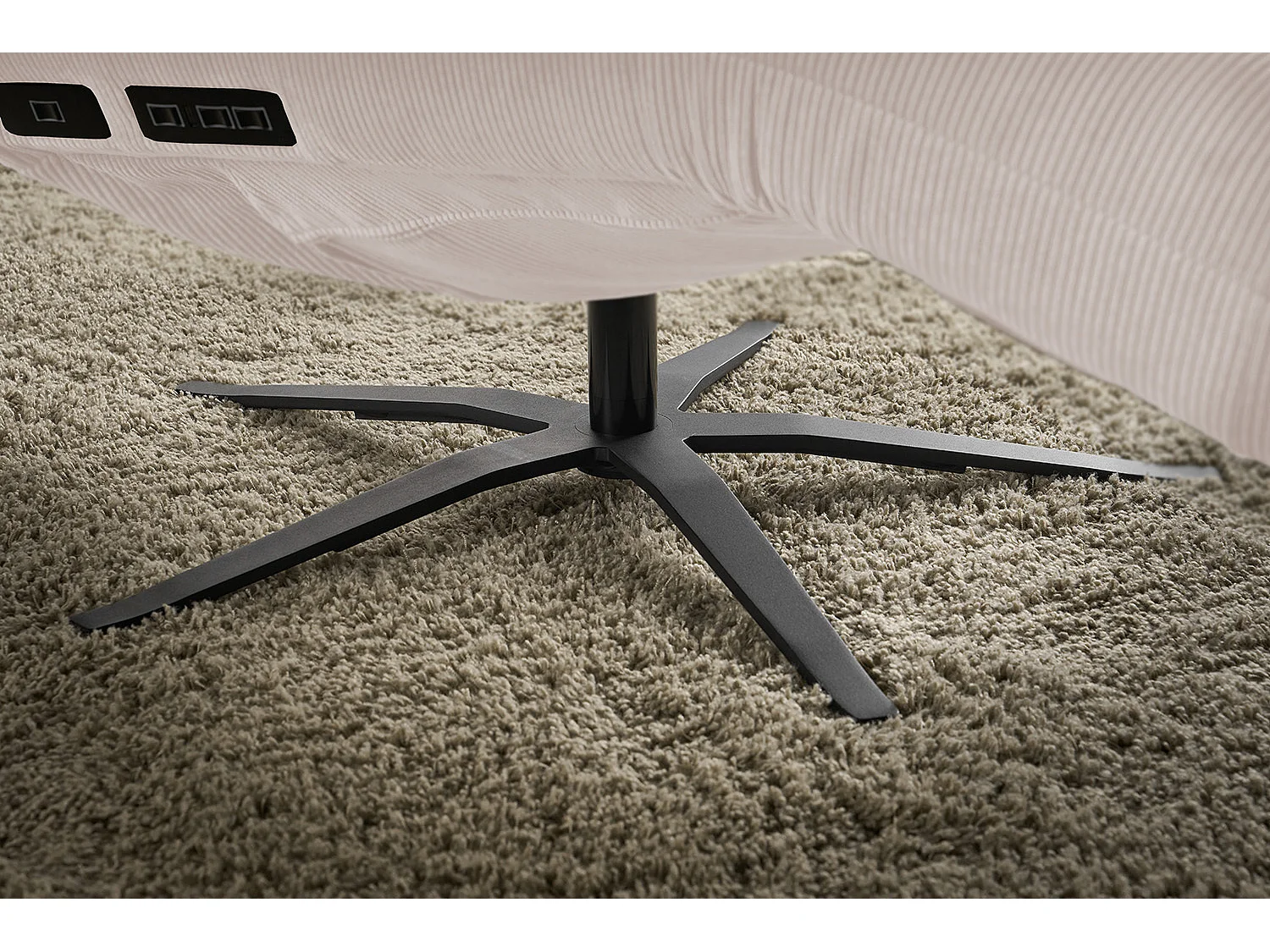 Chaise longue - beige Pana - LETICIA