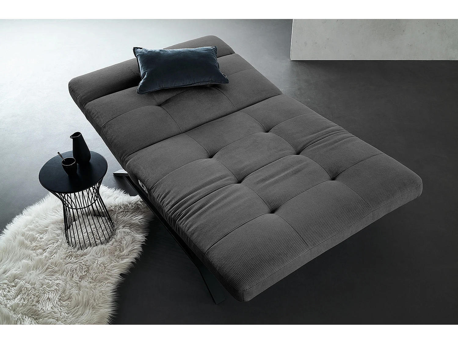 Chaise longue - antracita Pana - AMERIVA