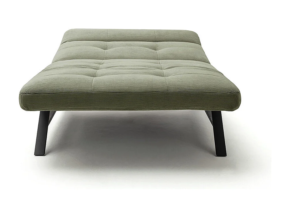 Chaise longue - Vert Velours côtelé - AMERIVA