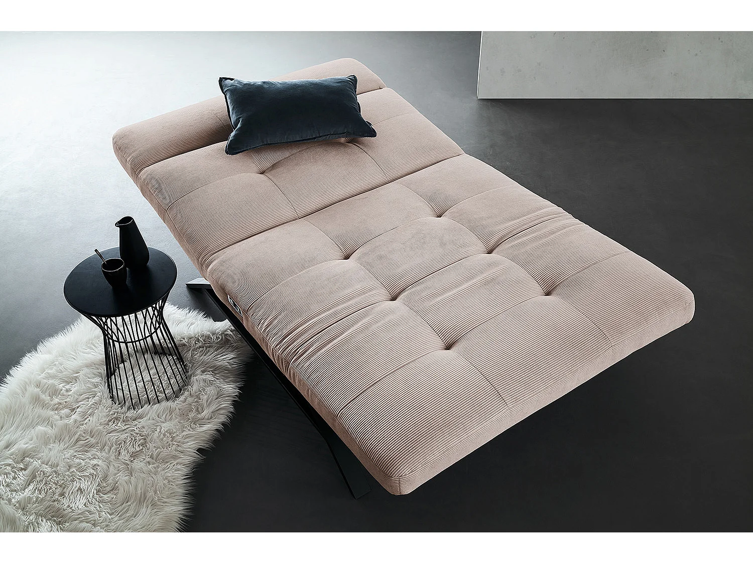 Relaxligstoel - Beige Koord - AMERIVA