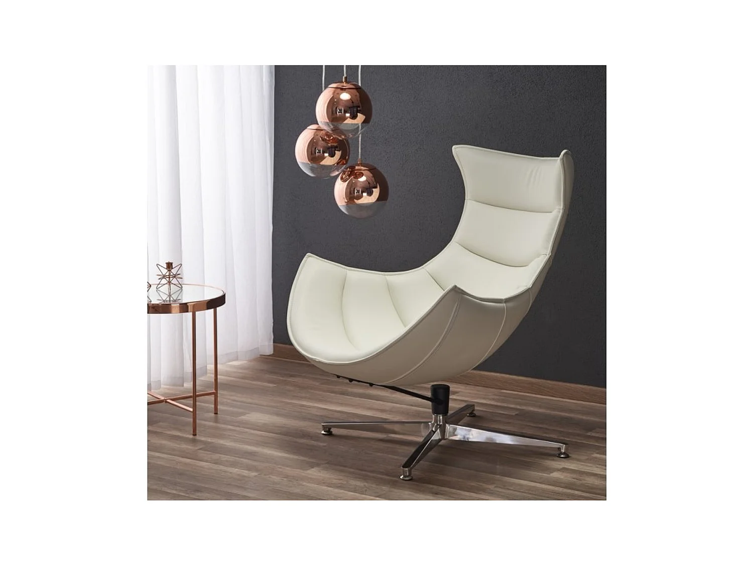 Relax Luxor/Kunstleder/Weiss