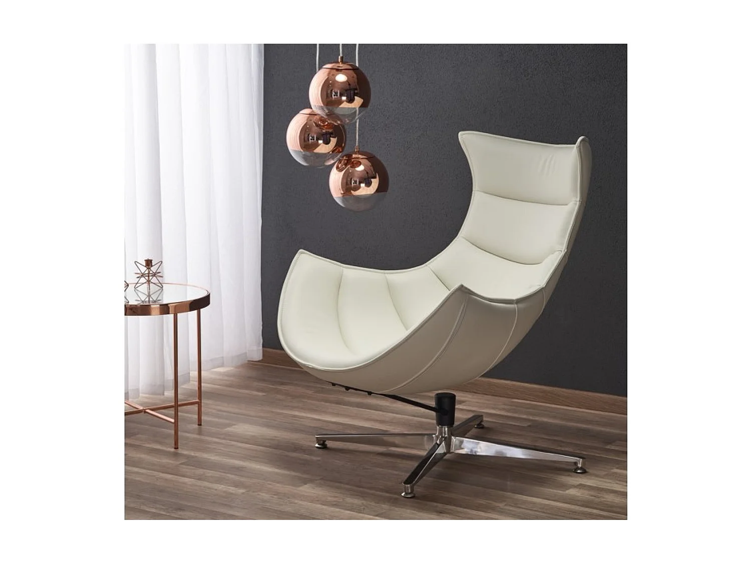 Relax Luxor/Kunstleder/Weiss