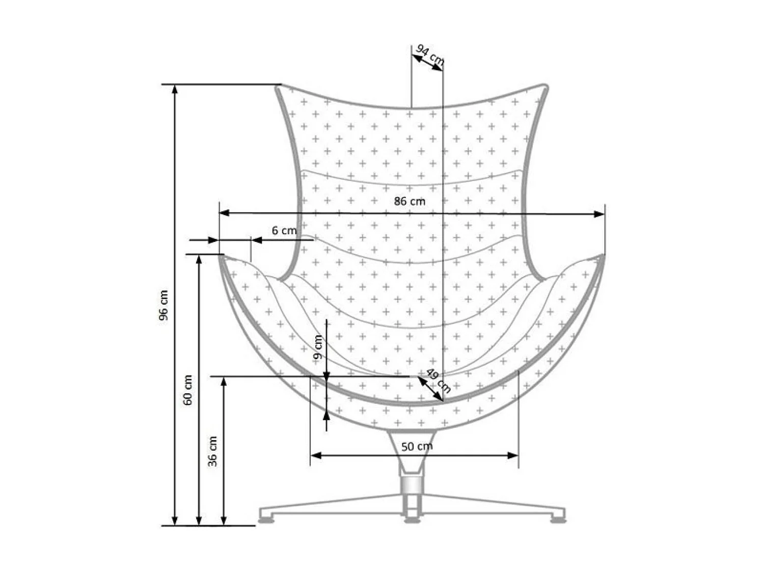Relax Luxor/Kunstleder/Weiss