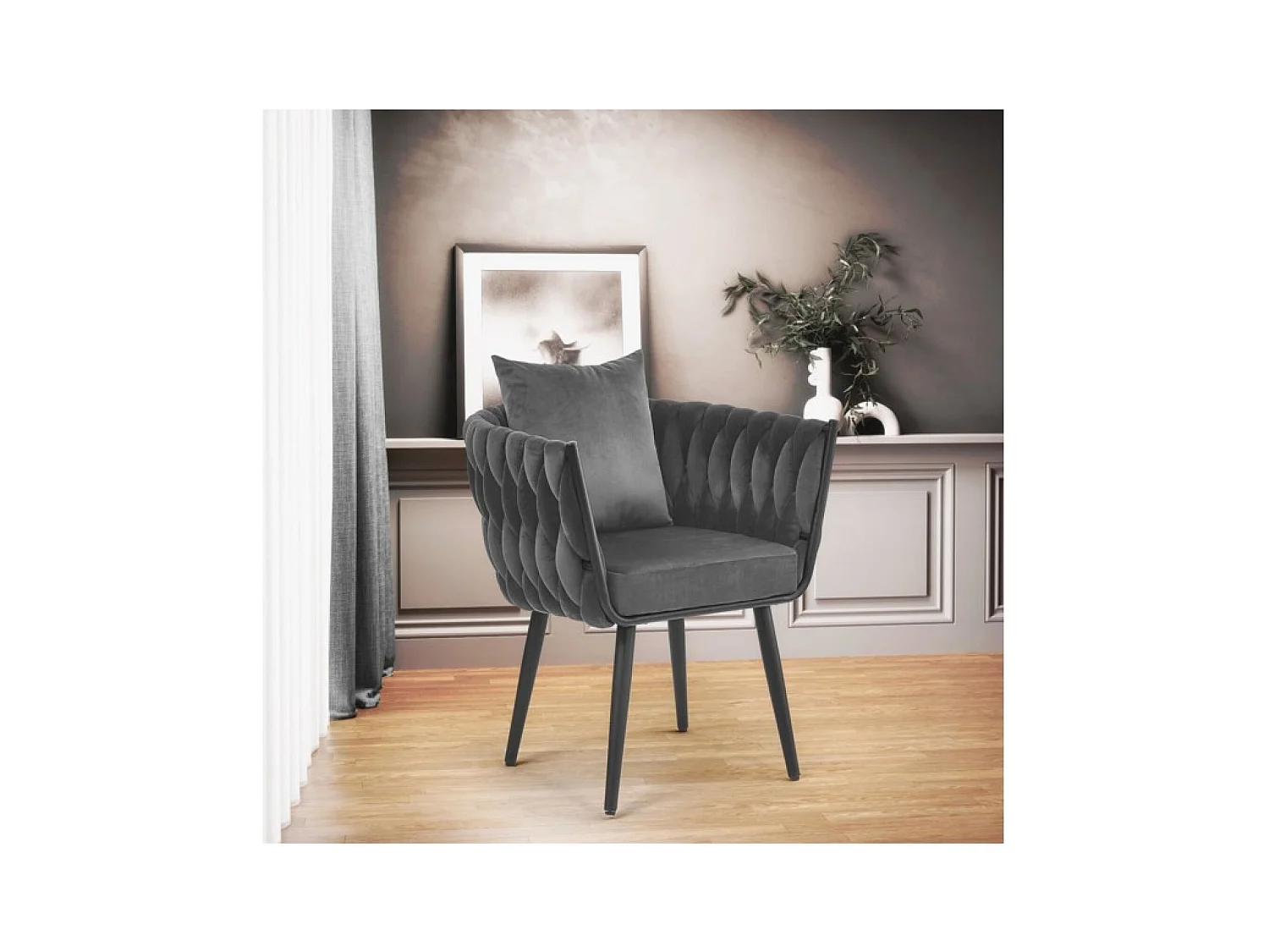Relax Fauteuil Avatar/Tissu/grise