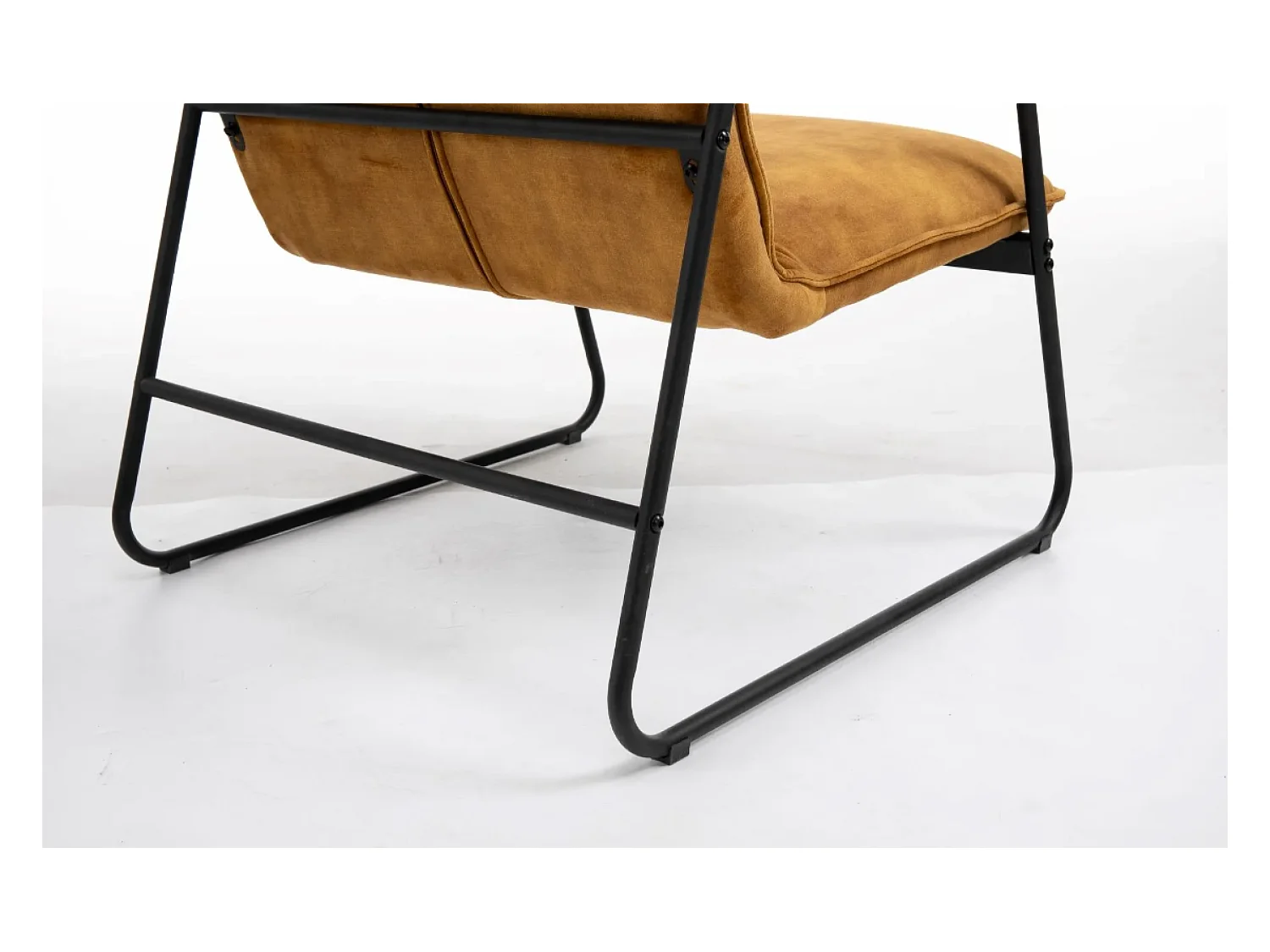 Relax Fauteuil Bety/Tissu/jaune