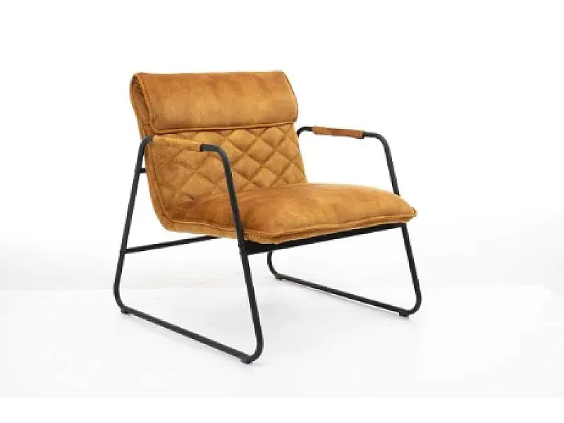 Relax Sessel Bety/Stoffbezug/Gelb