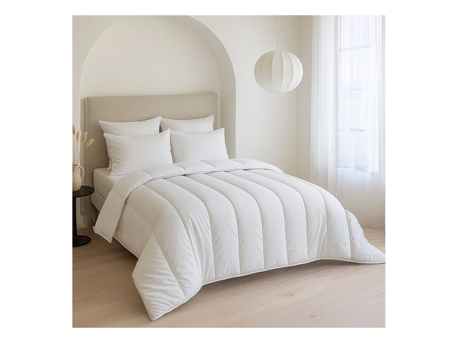 Couette tempérée 350gr/m² 240x220 - SOMEO