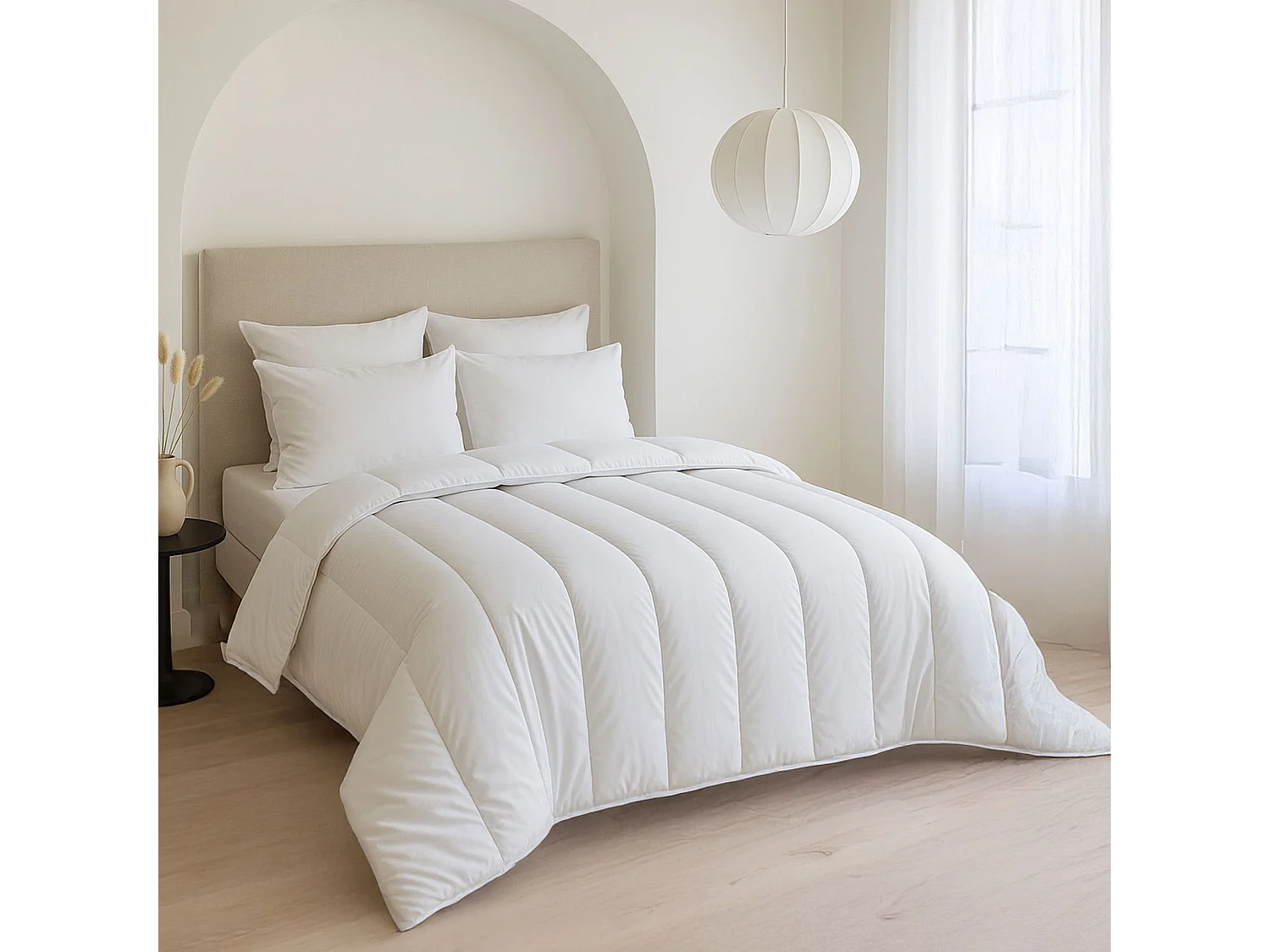 Couette tempérée 350gr/m² 260x240 - SOMEO