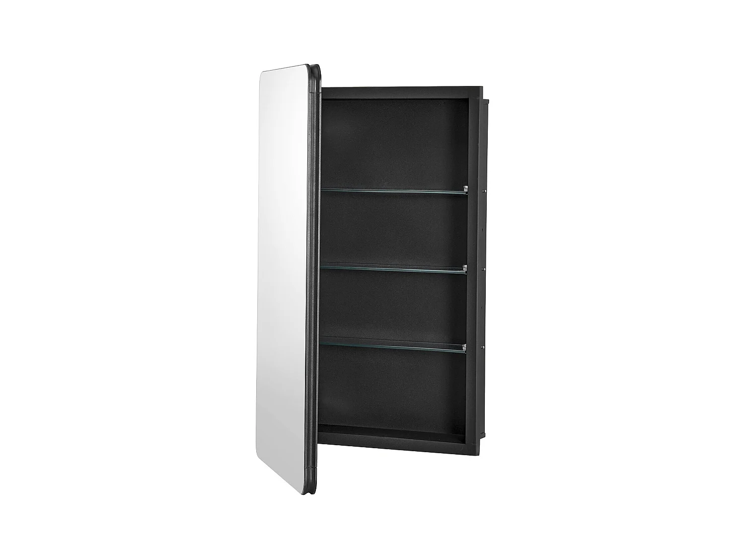Armoire à Pharmacie, SucceBuy Armoire à Pharmacie 42 × 70 cm avec Miroir et Étagères Réglables