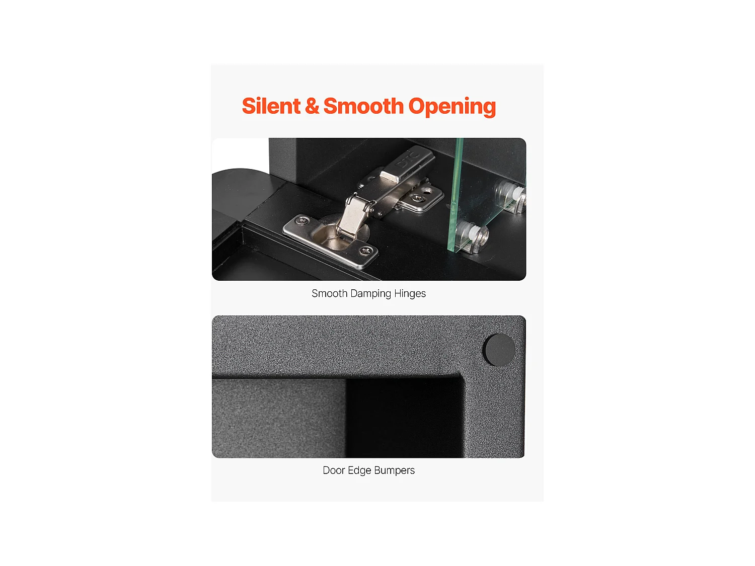 Armoire à Pharmacie, SucceBuy Armoire à Pharmacie, 51 x 76 cm, pour Salle de Bain avec Miroir, Étages Réglables, Options Encastrées et Fixées au Mur