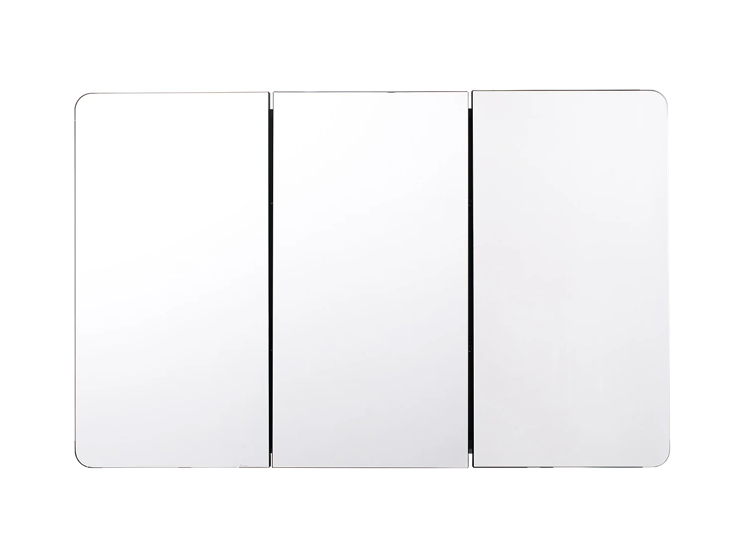 Armoire à Pharmacie, SucceBuy Armoire à Pharmacie, 65 x 102 cm, pour Salle de Bain avec Miroir, Étages Réglables, Options Encastrées et Fixées au Mur