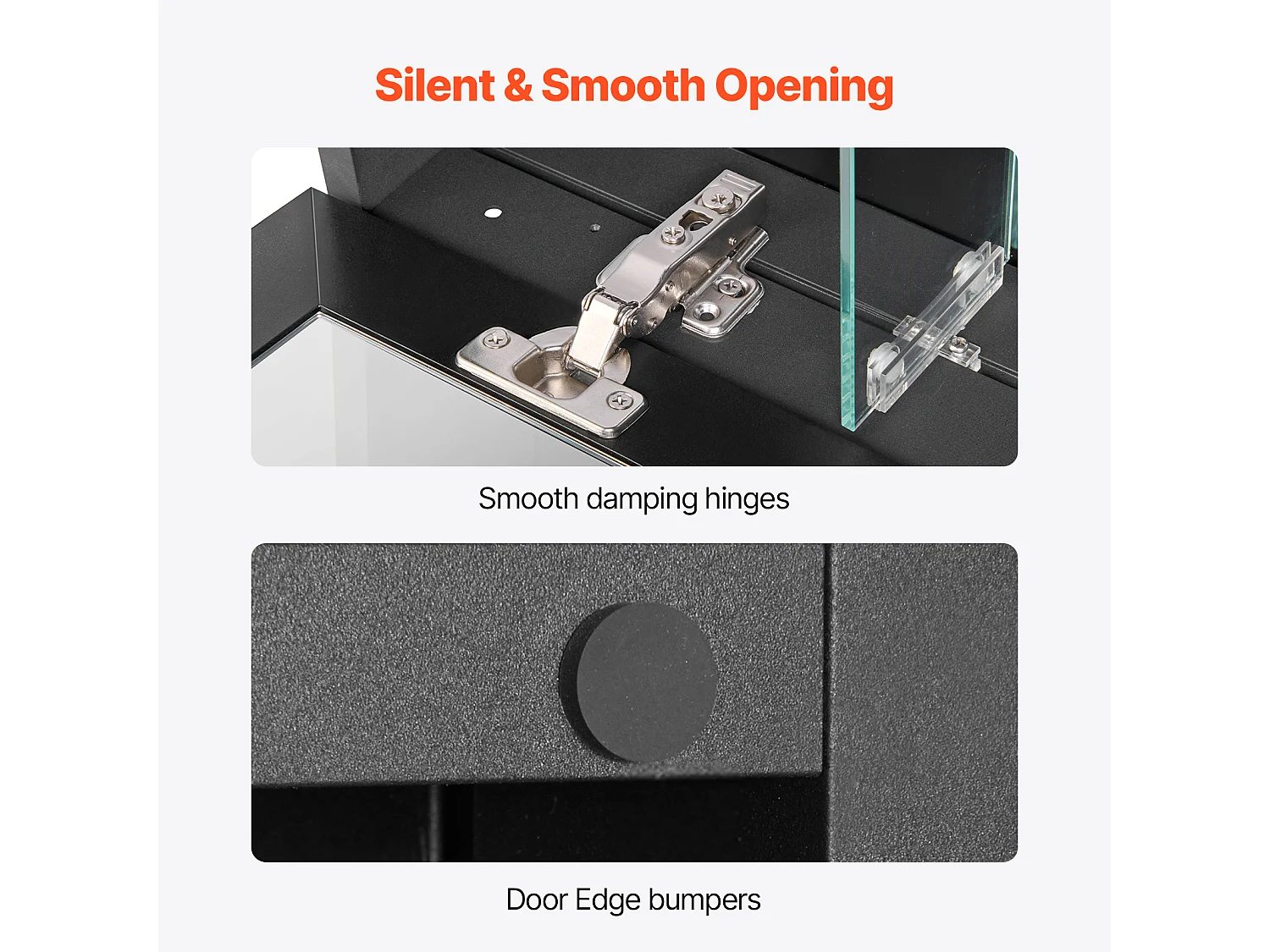 Armoire à Pharmacie, SucceBuy Armoire à Pharmacie, 65 x 102 cm, pour Salle de Bain avec Miroir, Étages Réglables, Options Encastrées et Fixées au Mur