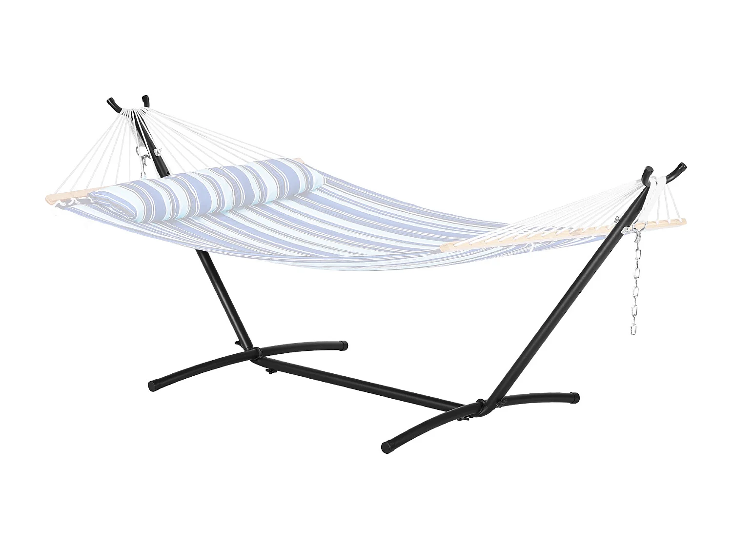 Support de Hamac, SucceBuy Support de Hamac en Acier, Capacité de 204,12 kg, Convient aux Hamacs de 2,9 à 3,85 m, Portable