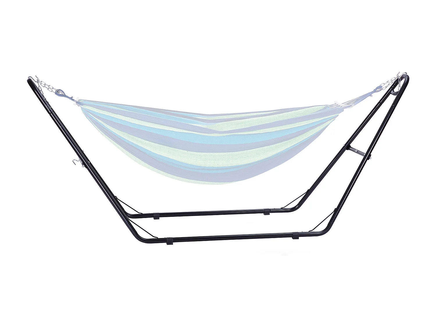 Support de Hamac, SucceBuy Support de Hamac en Acier, Capacité de 249,5 kg, Convient aux Hamacs de 2,3 à 3,9 m, Cadre Robuste