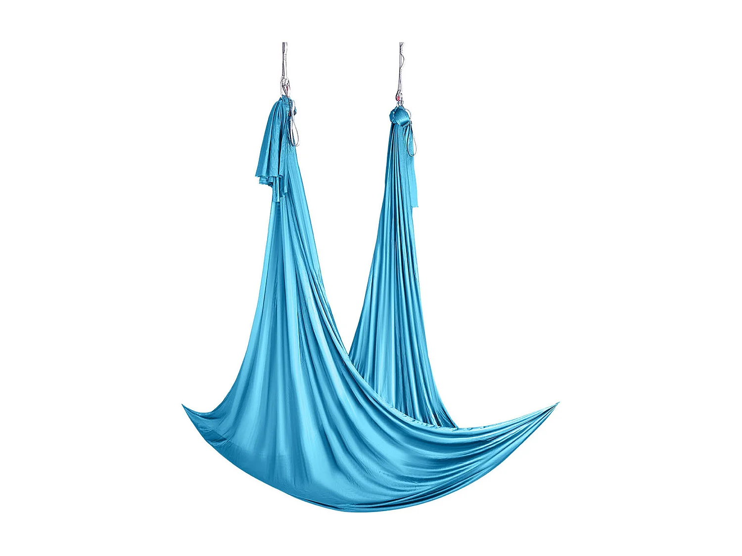 Hamac de Yoga Aérien SucceBuy 5,5 mètres, Nylon, Bleu, Kit Complet pour le Fitness