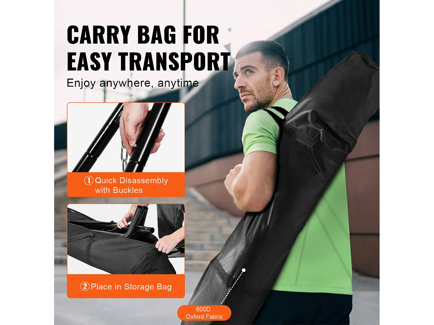 Suporte de Rede, SucceBuy Suporte de Rede em Aço, Capacidade para 249,5 kg, Compatível com Redes de 2,4 a 4,1 Metros, Estrutura Resistente