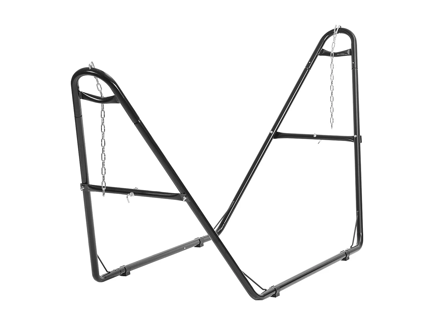 Suporte de Rede, SucceBuy Suporte de Rede em Aço, Capacidade para 249,5 kg, Compatível com Redes de 2,4 a 4,1 Metros, Estrutura Resistente