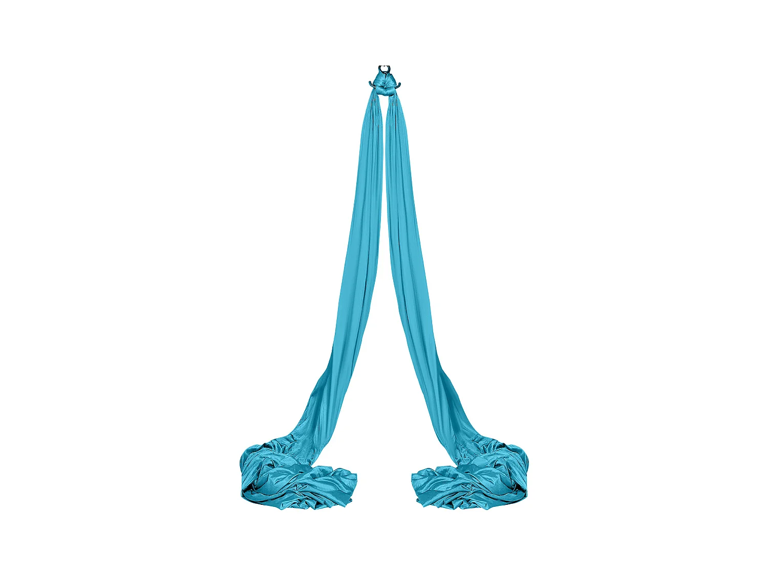 Hamac de Yoga Aérien SucceBuy Ensemble de Balançoire de Yoga Aérien en Soie 11 mètres Hamac Trapèze Inversion Mouche Bleu