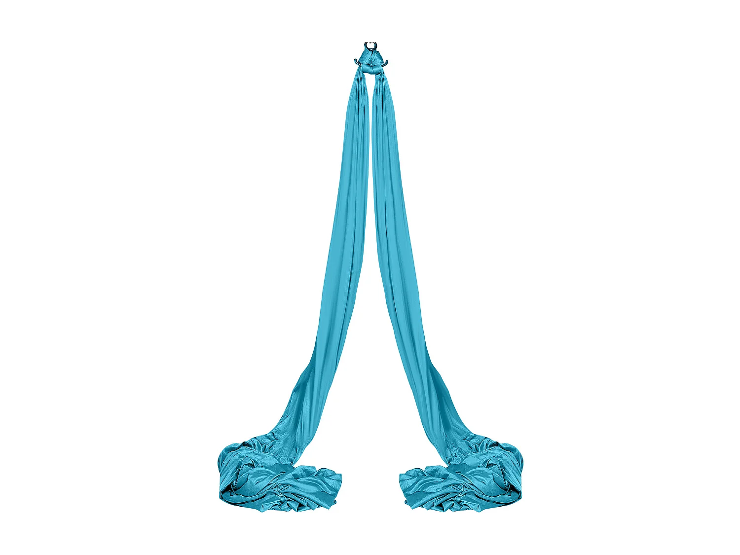 Lucht Yoga Hangmat SucceBuy Set Van 11 Meter Zijde Lucht Yoga Schommel Trapeze Inversie Blauw