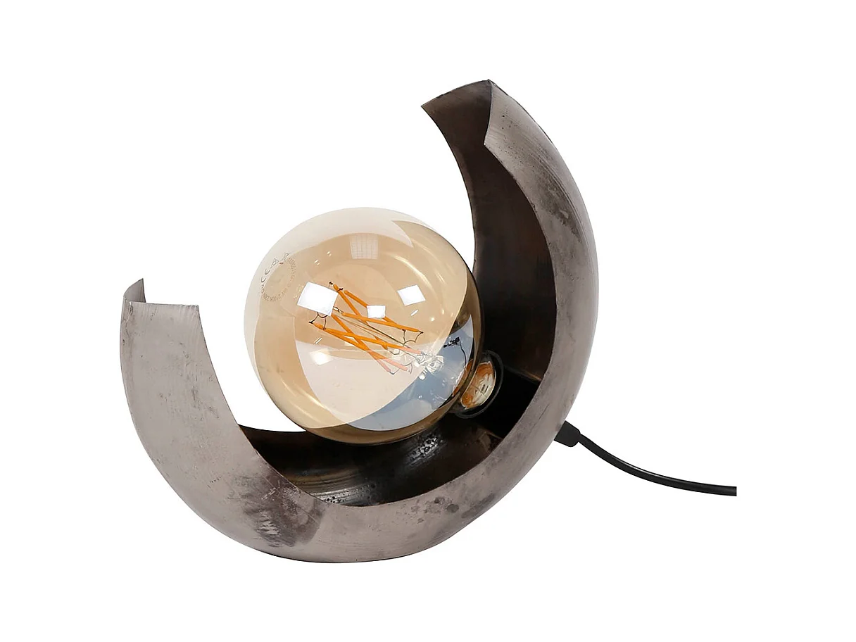 Lampe - argent métal - LUAR