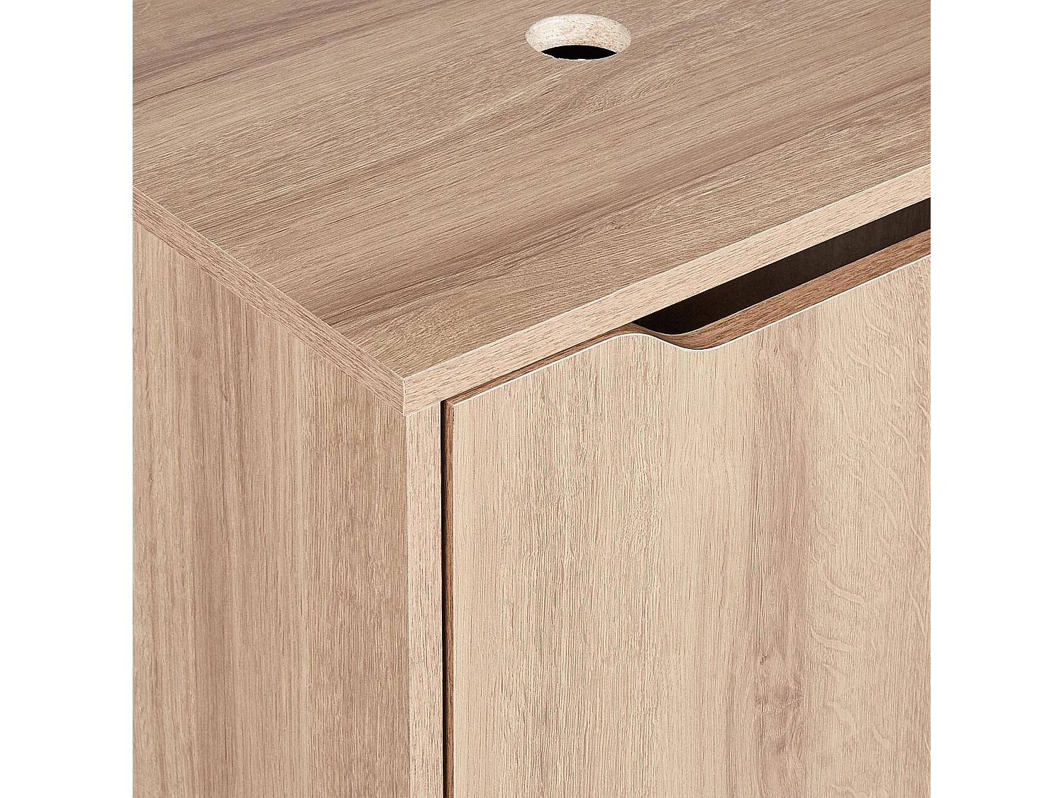 Meuble de salle de bain JUNIN 45 cm Marron clair