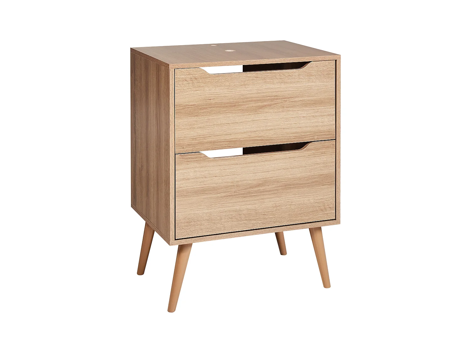 Mobile per lavabo CARIACICA 60 cm Marrone chiaro