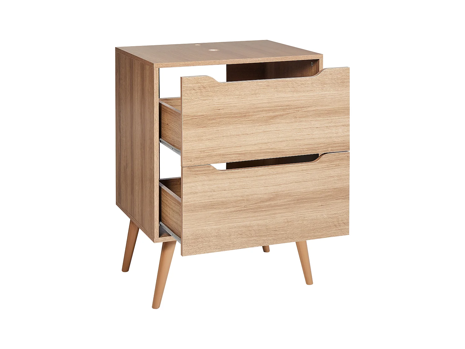 Mobile per lavabo CARIACICA 60 cm Marrone chiaro