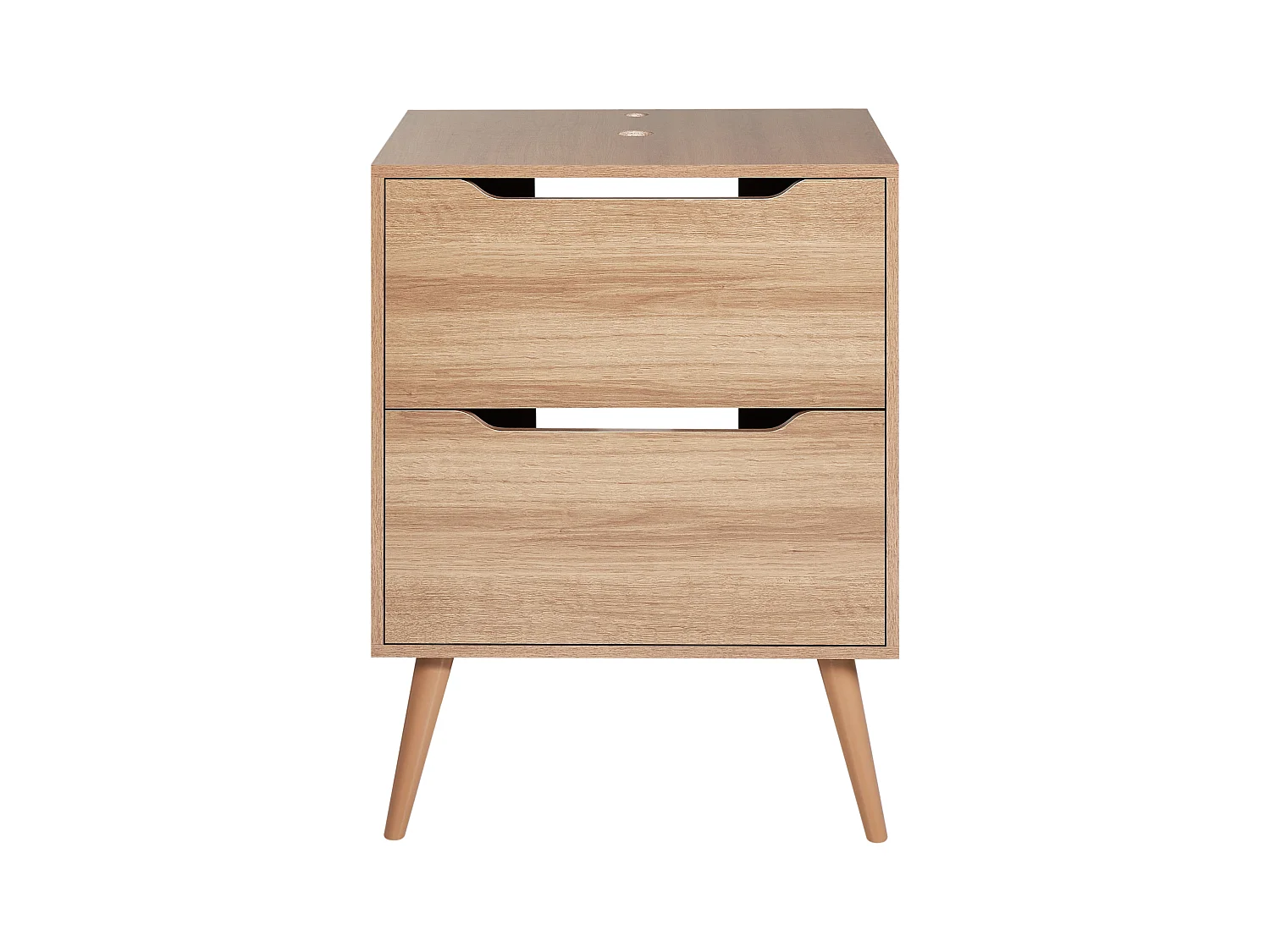 Mobile per lavabo CARIACICA 60 cm Marrone chiaro