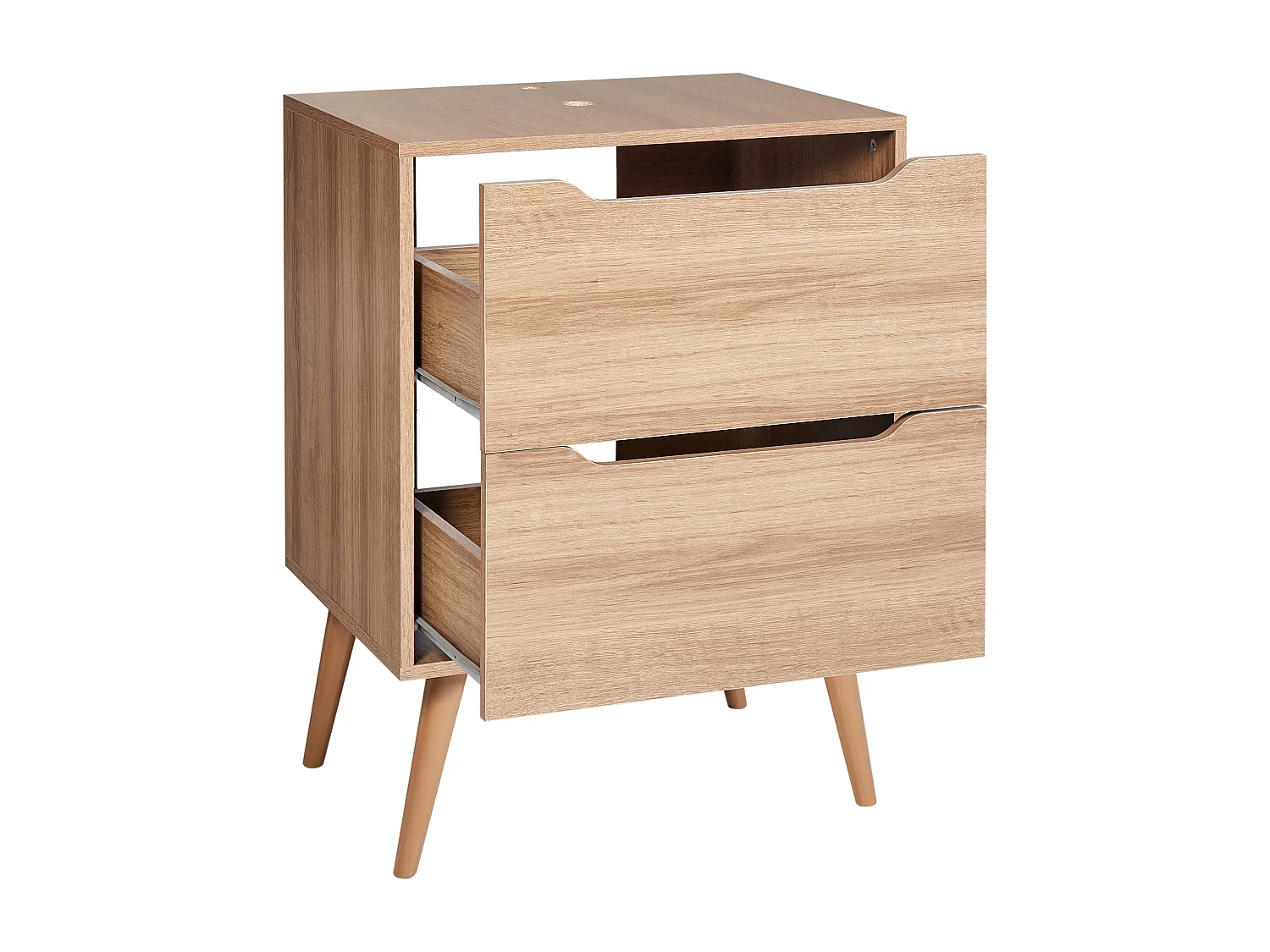 Meuble-lavabo CARIACICA 60 cm Marron clair