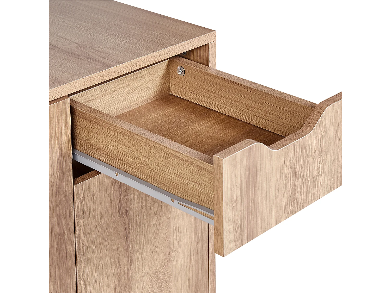 Armário para casa de banho CANOAS 60 cm Castanho claro