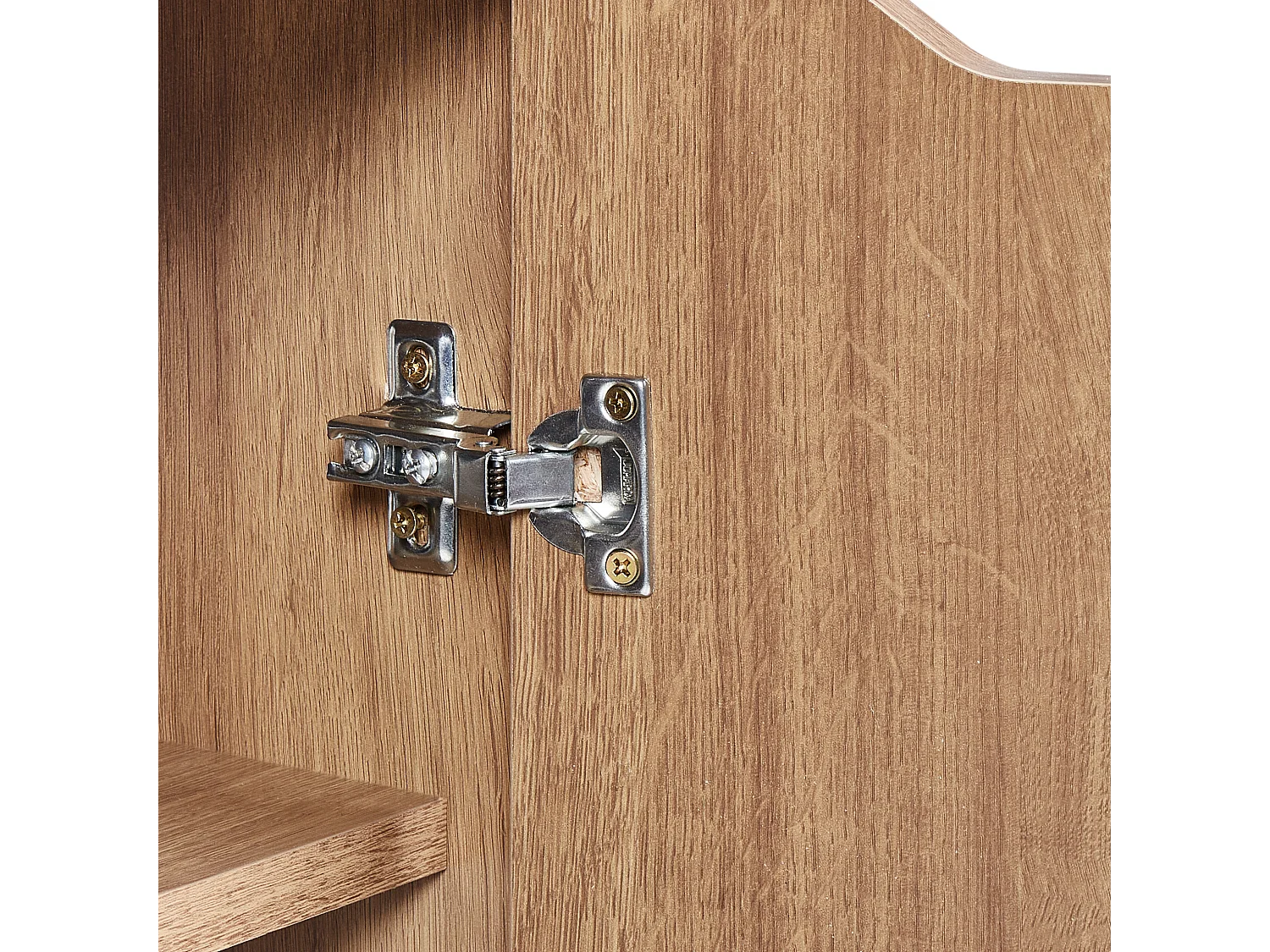 Armário para casa de banho CANOAS 60 cm Castanho claro